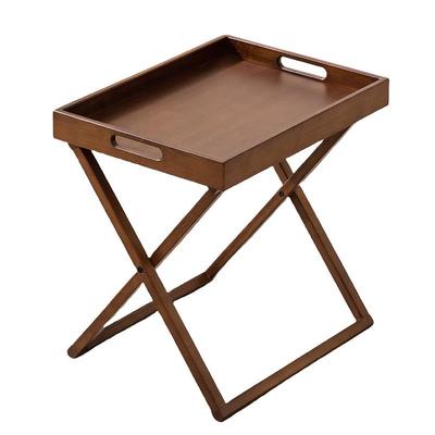 折叠小桌子户外露营便携式小茶几竹实木阳台庭院迷你网红野餐桌椅