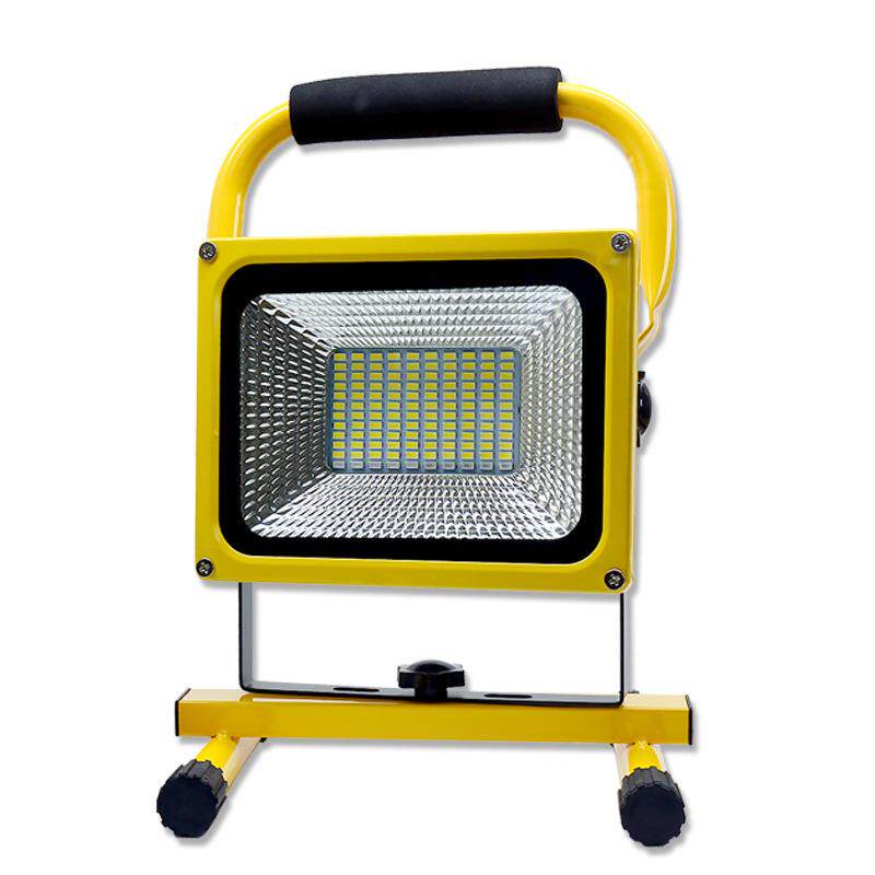 泛光灯充电投光灯户外露营灯工地便携式手提太阳能停电照明灯