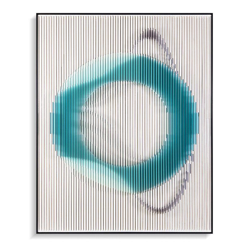 亚克力插片实物画现代简约立体卧室装饰画轻奢客厅玄关样板房挂画