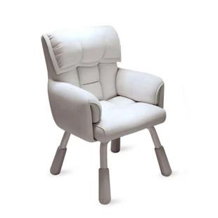 人体工学休闲椅家用可旋转电脑椅办公室午休靠背椅懒人沙发椅