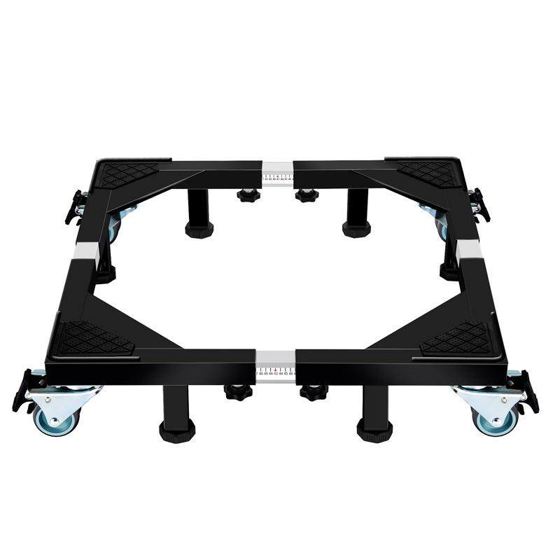 滚筒洗衣机底座架可移动万向轮置物架通用冰箱支架子托架增高脚垫