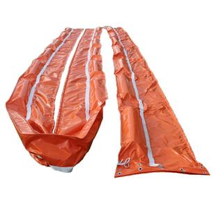 PVC围油栏固体浮子式 水面拦污带应急型围油格栅软围隔工厂价