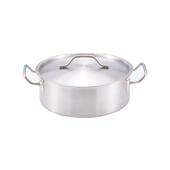 不锈钢加厚复合底双耳厚底火锅家用商用清汤鸳鸯锅电磁炉燃气通用