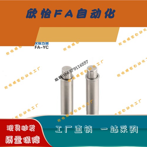 小径弹簧柱塞定位柱ZAS31/32-D1.5 D2 D3 D4D5-H1.5H3H4H6H8H9H12