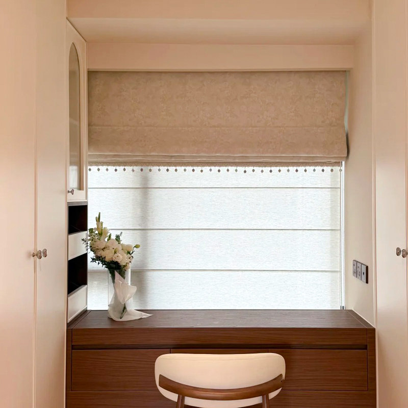 双层罗马帘日夜全遮光日式棉麻窗帘卧室客厅书房电动智能升降卷帘,居家布艺,百叶帘/折帘/罗马帘,淘宝优惠券,粉丝福利购,淘宝优惠卷