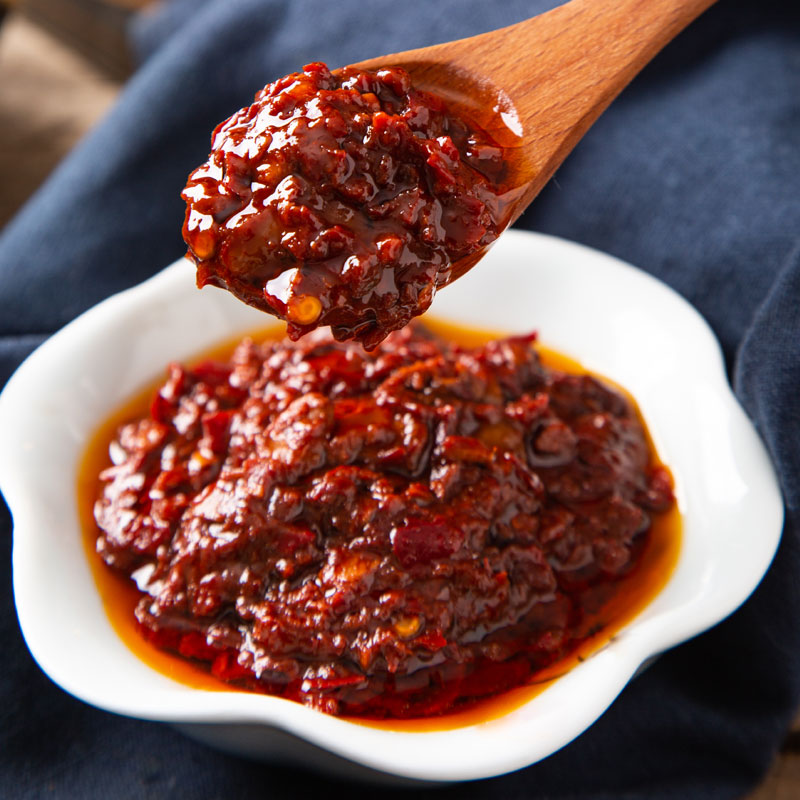 豆瓣酱 郫县 正宗四川红油豆瓣酱餐厅家用炒菜专用调料500g小瓶装