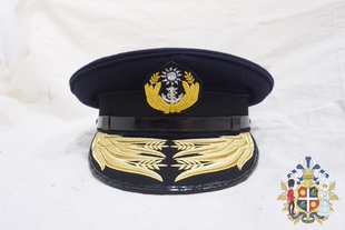 经济版抗战时期海军将官大檐帽