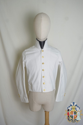 拿战风格哥伦比亚1819新格拉纳达猎兵营夏季白色制服