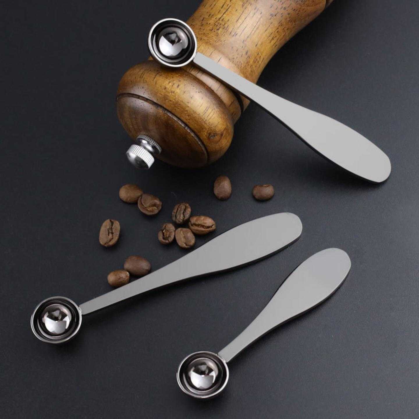 1.25ml不锈钢咖啡量勺奶粉勺量匙咖啡豆勺子茶匙烘焙奶茶调味勺
