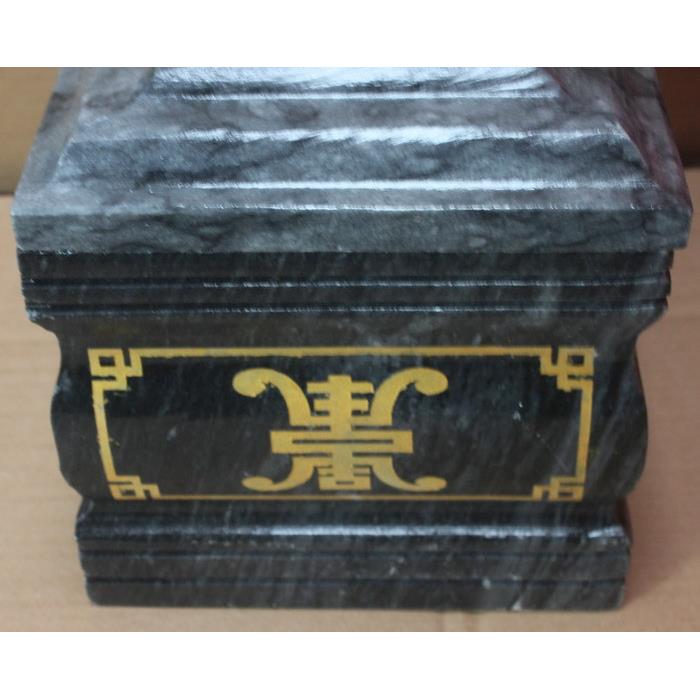 家厂材直骨销专业天然玉石骨灰盒寿盒棺材花岗岩代代平安.