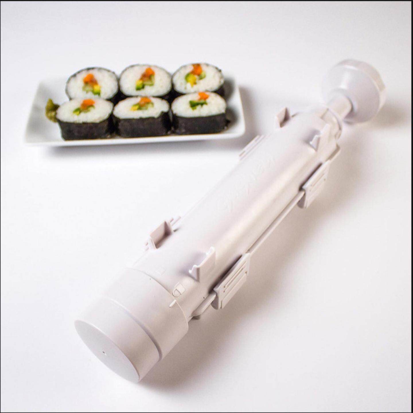 厨房小工具寿司制作模具 圆形桶状寿司卷帘 紫菜包饭diy饭团模具