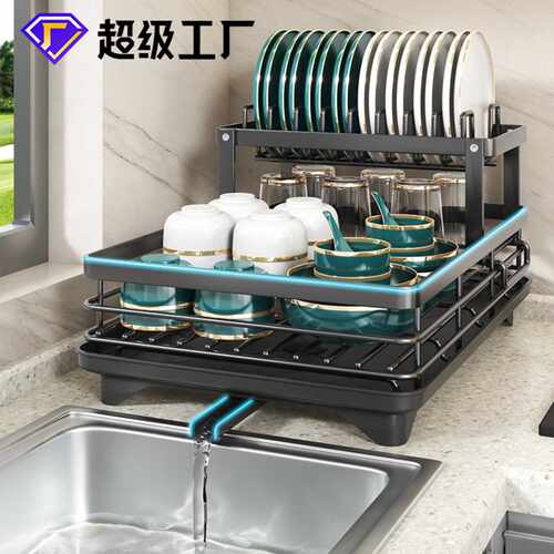 碗架厨房置物架碗碟沥水架家用