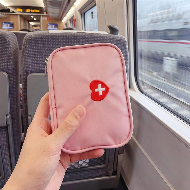 旅行药品收纳包外出便携急救包儿童宝宝常备药品医疗包家用医药箱