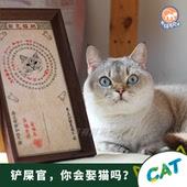 宋代仿古纳猫儿契多种宠物画像文字定制猫狗鸟小宠契约猫奴契约书