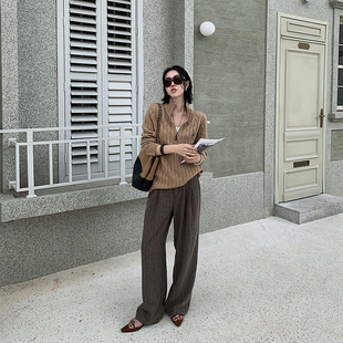 百搭柔软舒适 绵羊毛复古绞花毛衣女通勤实穿时尚 十三粥 小马拉夫