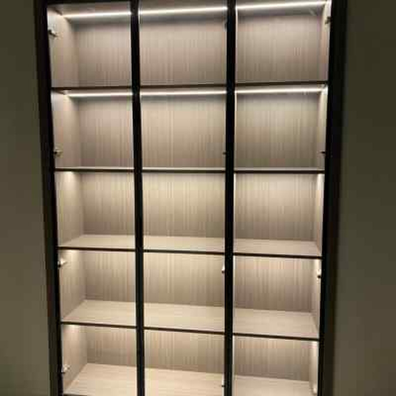 极速随意剪一灯一剪l 24V贴片灯带自粘灯槽线性灯无频闪展示柜整