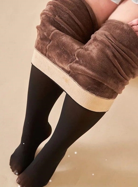 Thick Thermal Tights Stockings Women Warm Winter Sexy Transl