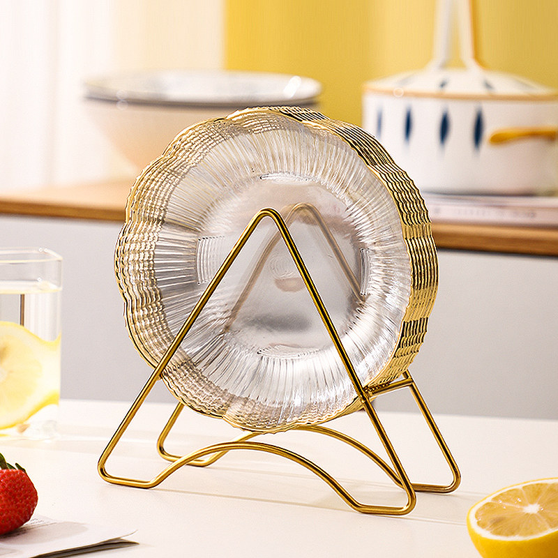 家用吐骨碟餐桌垃圾骨头盘子樱花小吃碟轻奢桌面小菜碟食品级骨盘