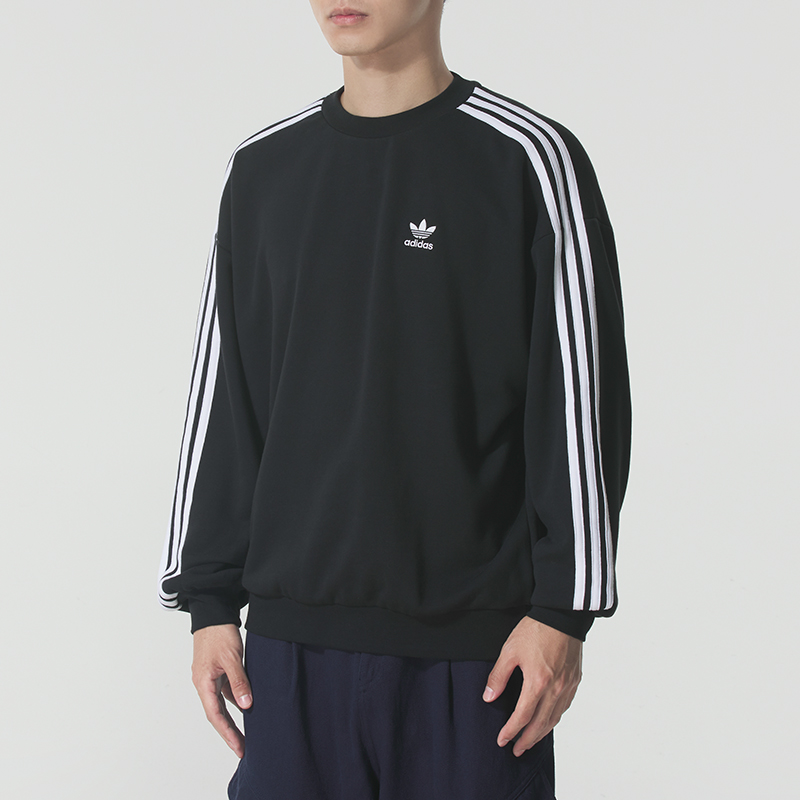 阿迪达斯（adidas）三叶草男装 2025冬季新款运动服跑步健身训练