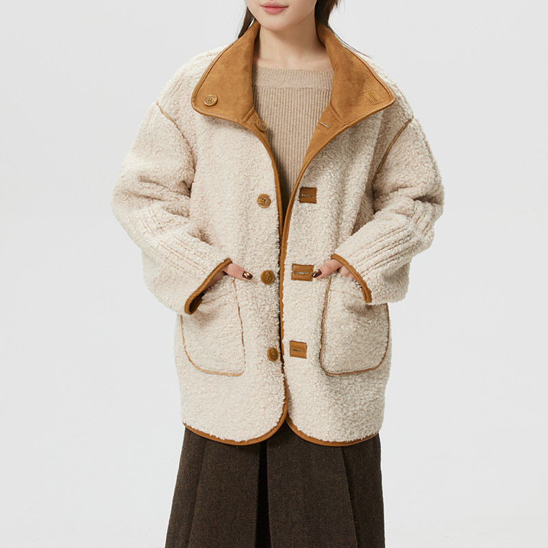 阿迪达斯（adidas）三叶草女装 2026春季新款保暖防风双面穿仿羊,运动服/休闲服装,运动茄克/外套,淘宝优惠券,粉丝福利购,淘宝优惠卷