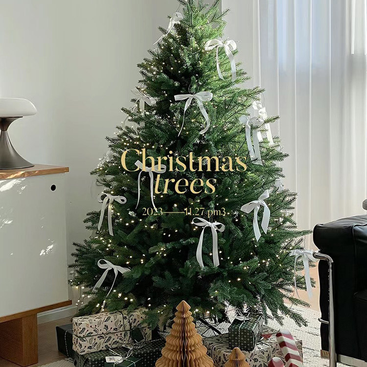 80%pe圣诞树1.5米小空间可用