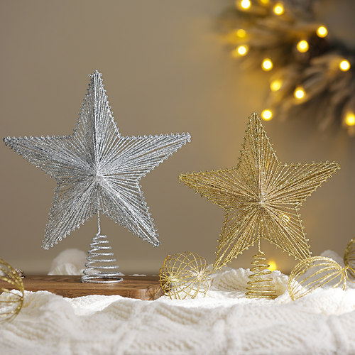 泓瀚金色发光圣诞树顶星