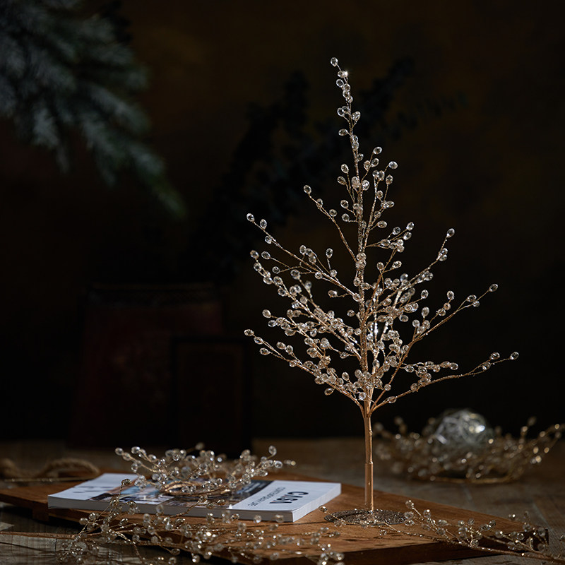 家用桌面拍摄ins风圣诞节装饰品