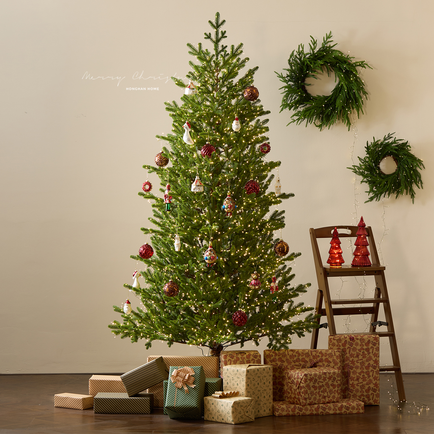 泓瀚2025新款圣诞树高级ins风