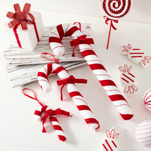 红白色棒棒糖拐杖超大号