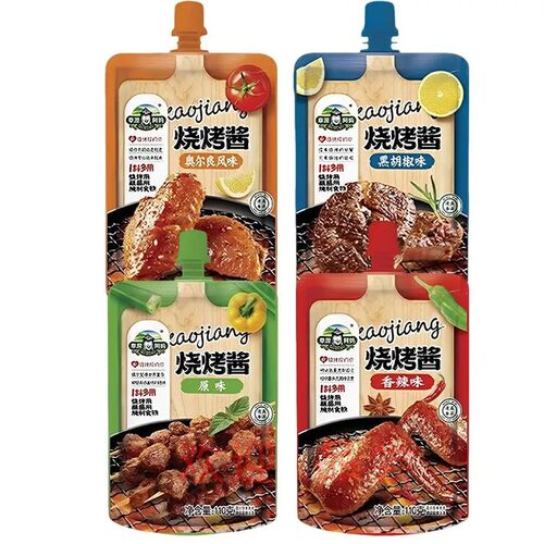 110克*4袋草原阿妈烧烤酱