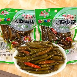 沭旺小野山椒80g山东特产腌制辣椒小尖椒酱腌菜泡椒开胃下饭菜