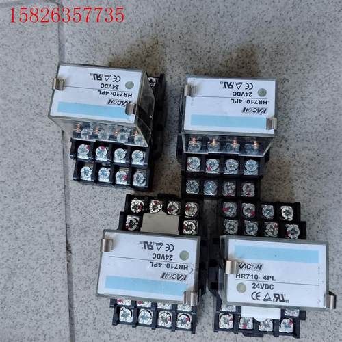 KACON继电器HR710-4PL,数量4,每个15(议价)