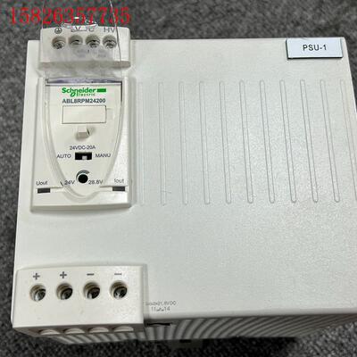 施耐德开关电源ABL8RPM24200,24 V,20A 成(议价)