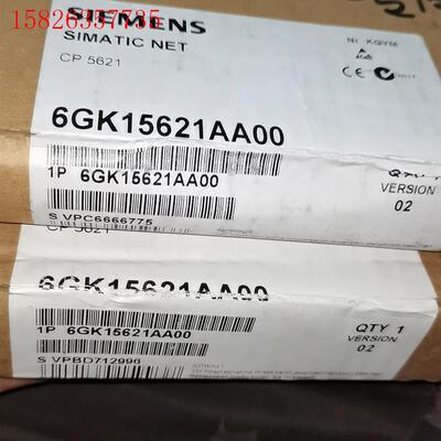 6GK15621AA00西门子通讯卡,原包装未开封,(议价)
