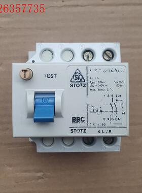 瑞士BBC STOTZ 漏电开关2p40A漏保(议价)