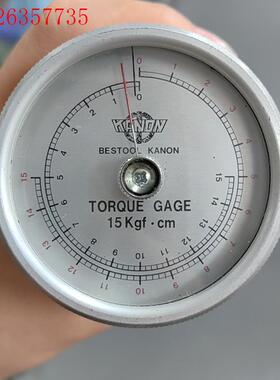 日本中村KANON扭力计扭矩测试仪力矩表 15Kgf.c(议价)