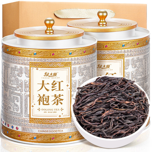 绿大师-特级大红袍茶叶-岩骨花香