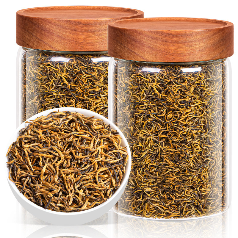 绿大师 密封罐 特级黄芽金骏眉红茶 蜜香型官方经营店2025新茶叶