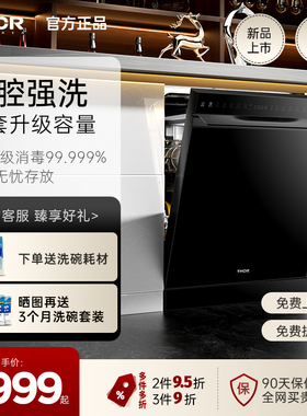 Thorkitchen索而洗碗机家用全自动独嵌两用17套洗消存烘一体机