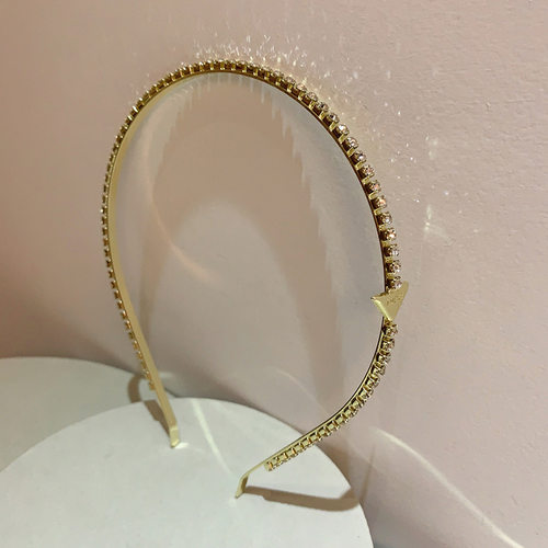 纤细金属甜酷风发箍女
