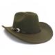 Women Jazz Western Men Cowboy Fedora hat 西部牛仔毛呢礼帽