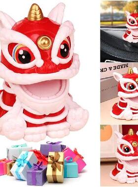 Chinese Style Lion Dance Figure New Year Home Decoration