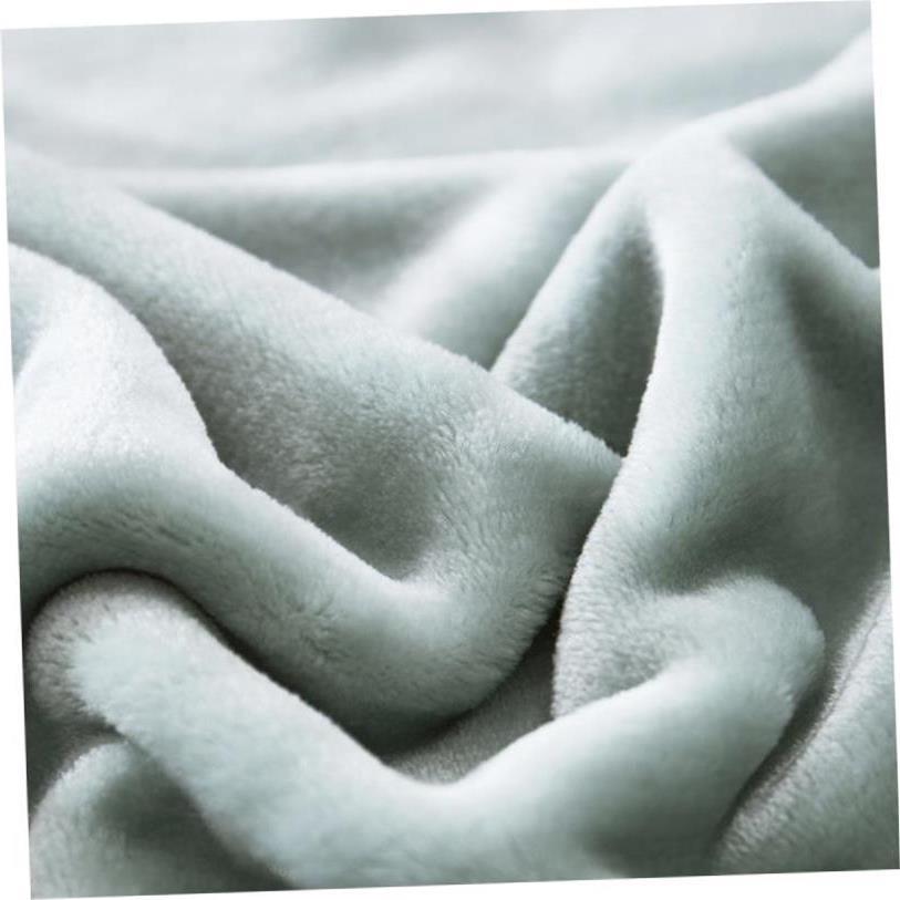 Blanket Plain Flannel Thick Coral Fleece Knee Blanket 小毛毯