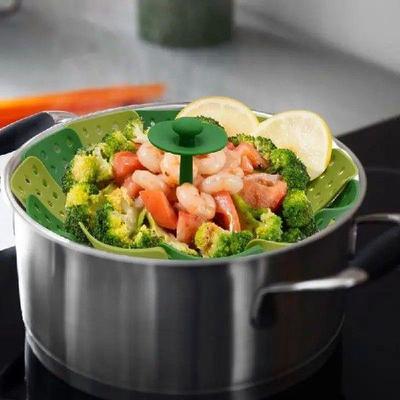 Expandable Vegetable Steamer Food Steamer Basket Steamer