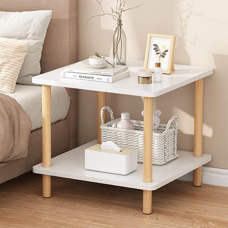 Bedroom bedside table simple sofa side small tea table床头柜