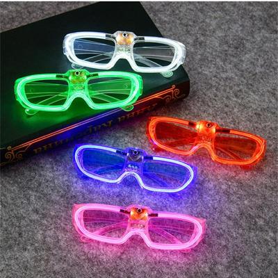 Fashion Shutters Shape LED Flashing Glasses Halloween Party