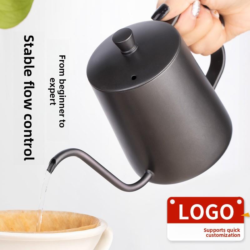 350ml 600ml Coffee Tea Pot Gooseneck Drip Kettle Thin Mouth