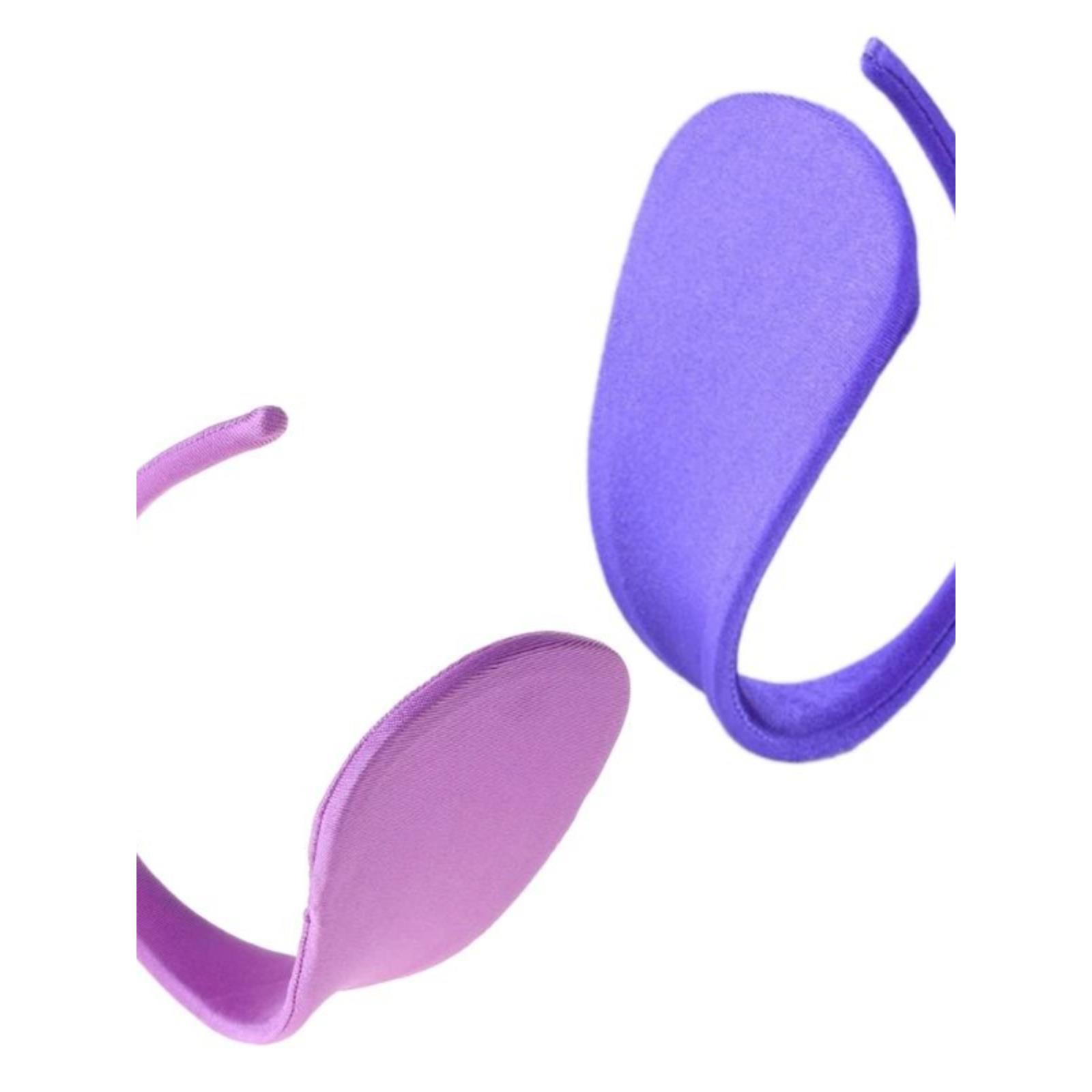 Women Solid Color Leopard Sexy C-String Lingerie Underwear E