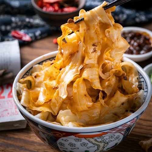 美玉红薯刀削面湖北麻城挂面