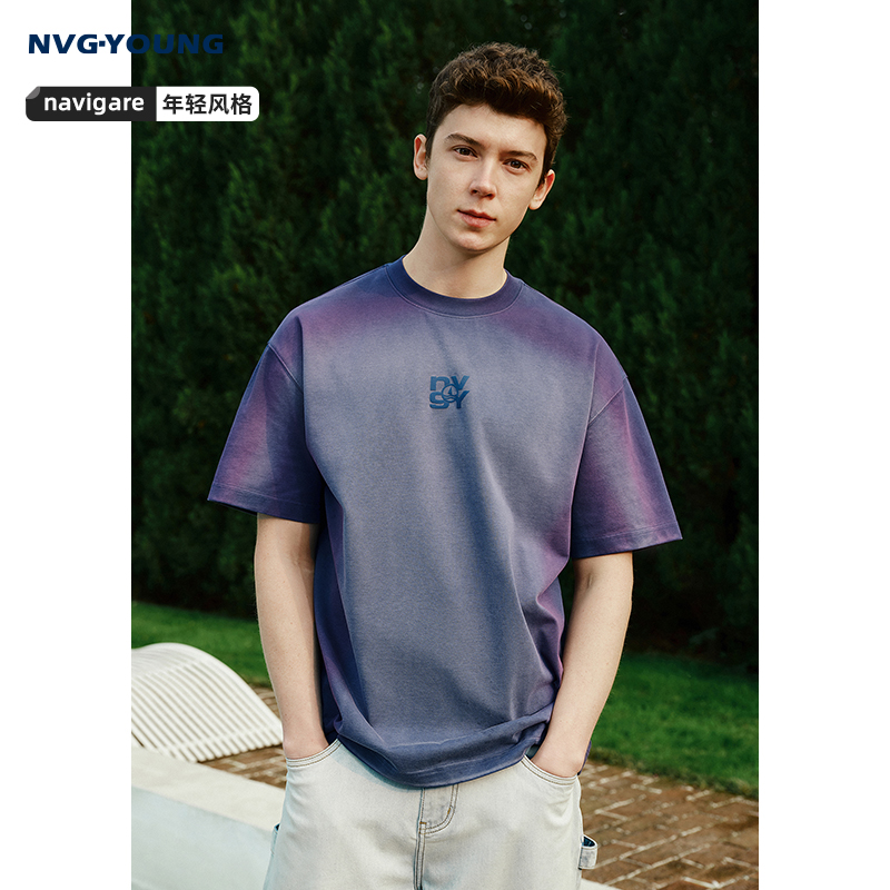 意大利小帆船时尚重磅T恤